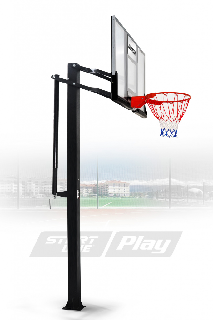 Мобильная баскетбольная стойка SLP Professional 022B