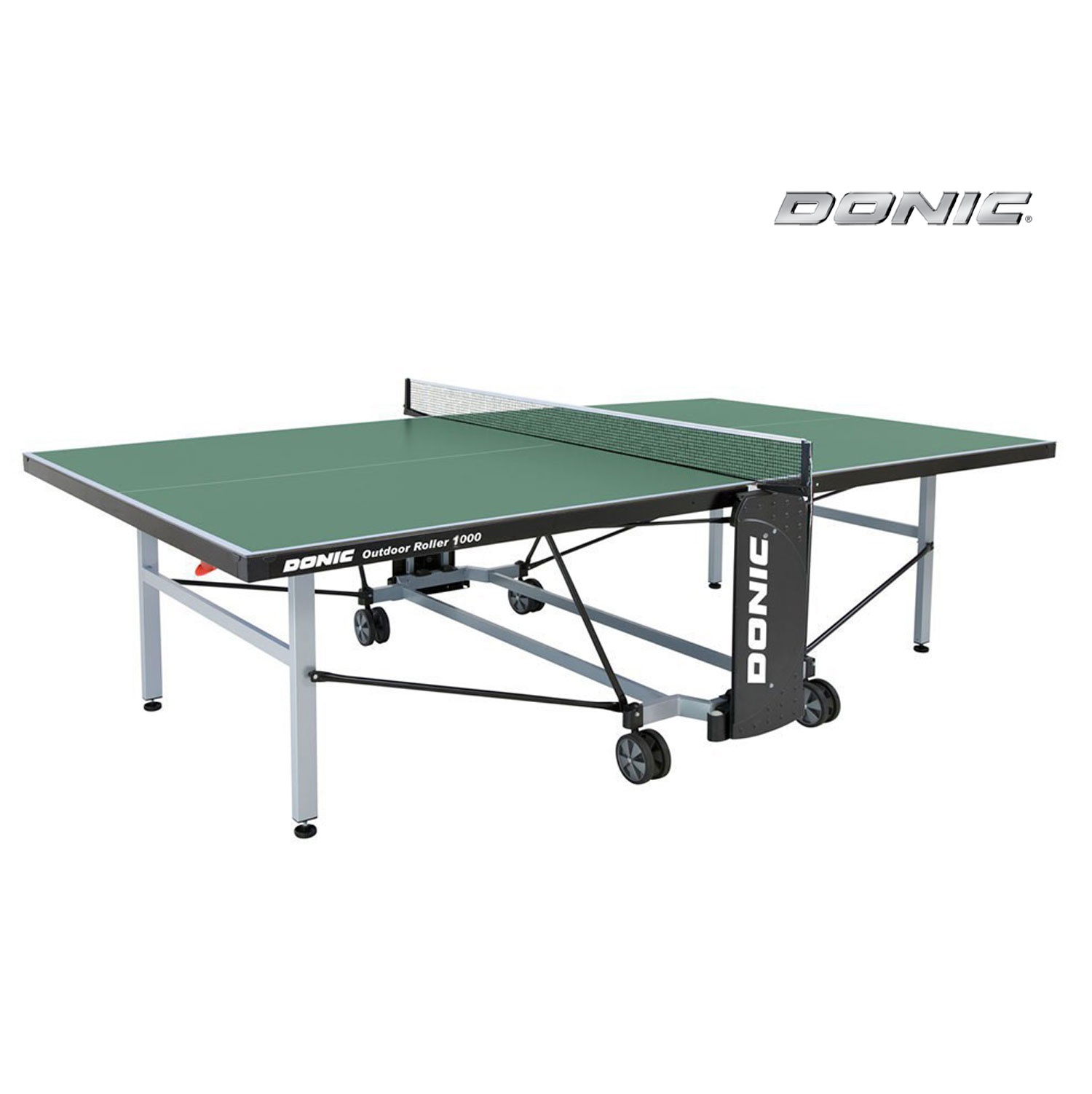 Теннисный стол Donic Outdoor Roller 1000 зелёный