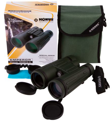 БинокльKonusEmperor10x50WAGreen1